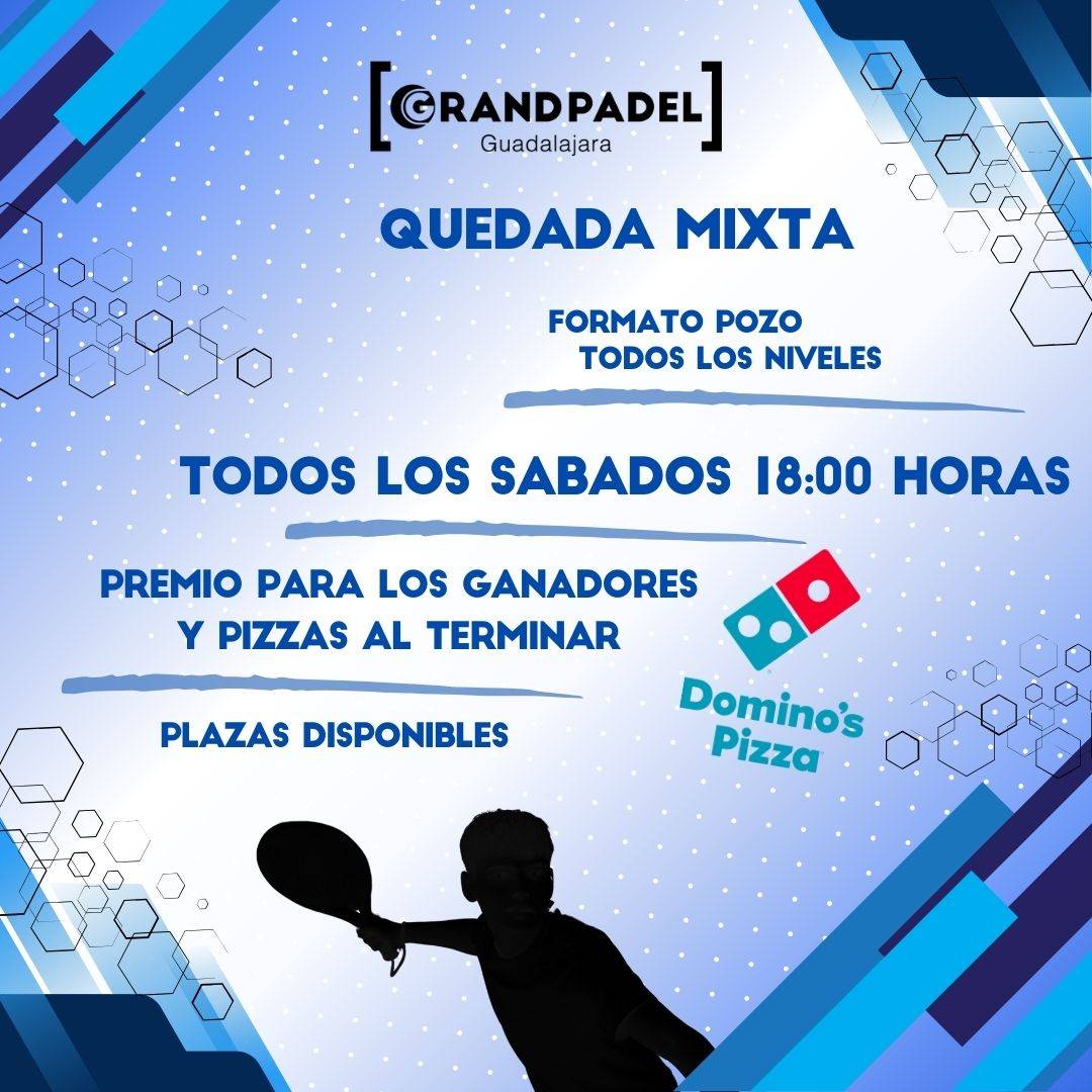 Torneo formato Pozo GrandPadel todos los sábados